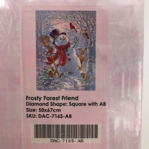 Frosty forest friend Diamond Art club